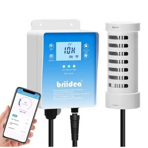 Briidea Wifi Salt Chlorine Generator With Titanium Salt Cell